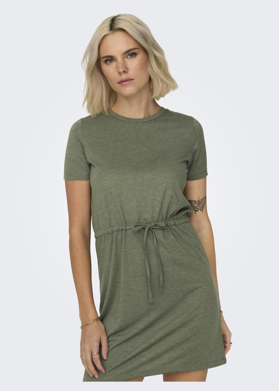 JDY Khaki Dalai String Dress