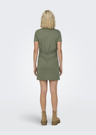 JDY Khaki Dalai String Dress
