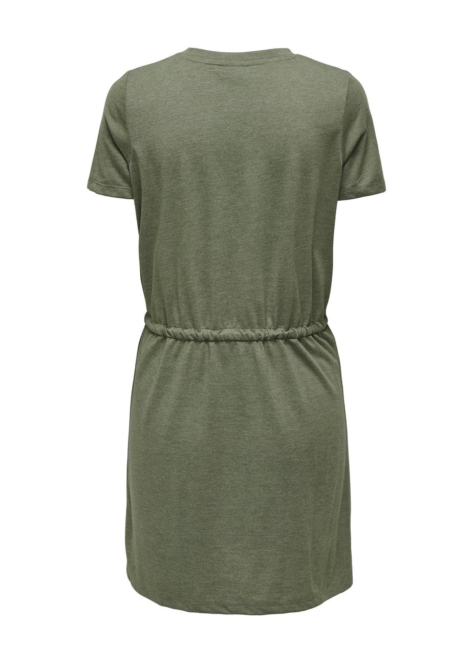 JDY Khaki Dalai String Dress