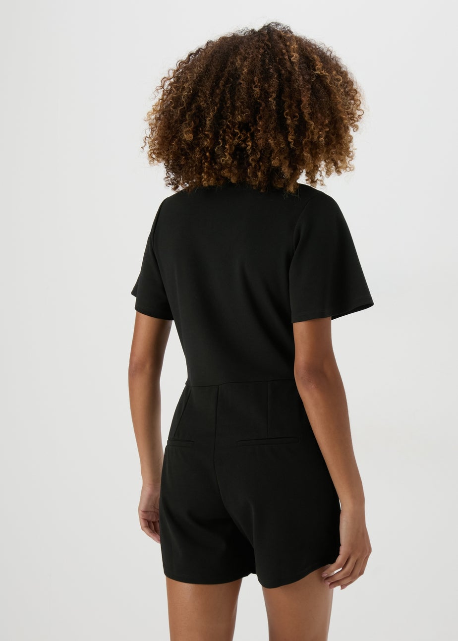 JDY Black Geggo Skort Playsuit