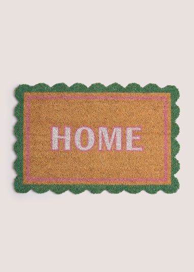 Scalloped Shaped Mat