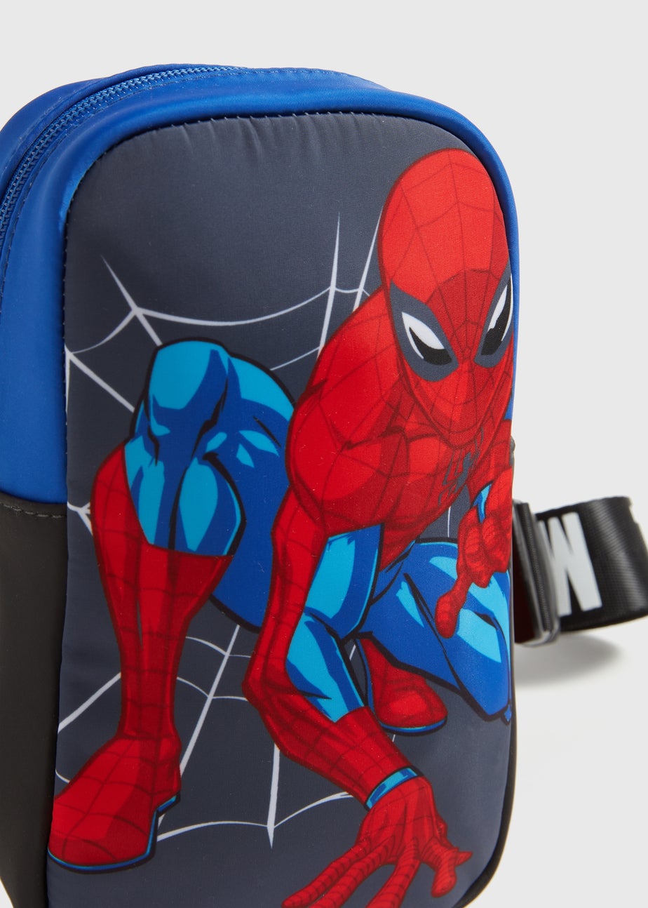 Marvel Kids Blue Spider-Man Chest Bag (20.5x12.5x6.5cm)