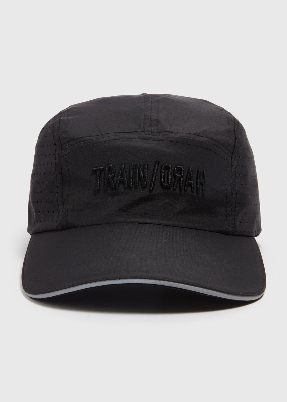 Souluxe Black Reflective Running Cap