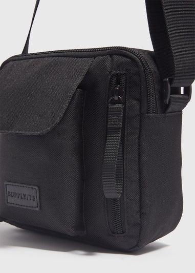 Black Square Cross Body Bag