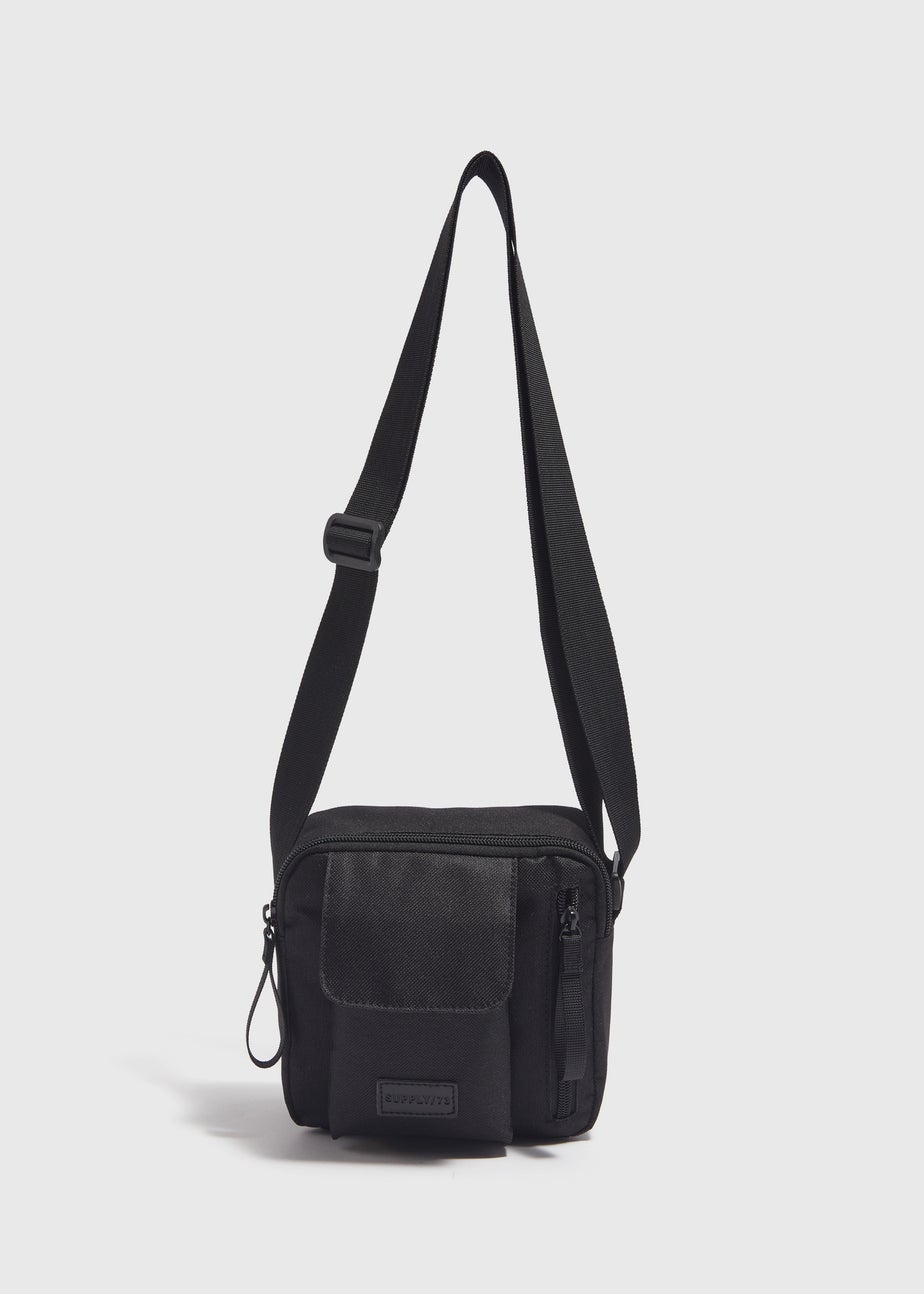 Black Square Cross Body Bag