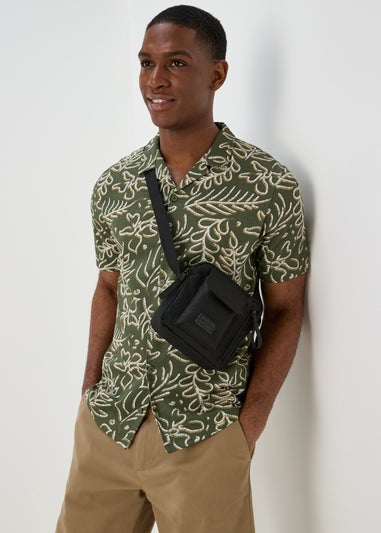 Black Square Cross Body Bag