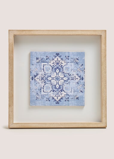 White Moroccan Art Wall Tile (30cm x 25cm x 30cm)
