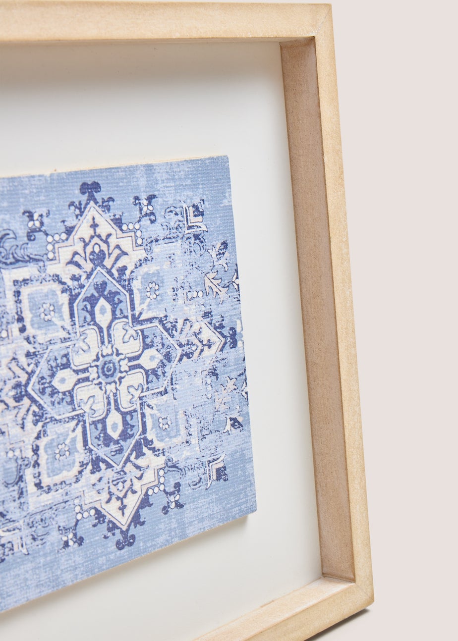 White Moroccan Art Wall Tile (30cm x 25cm x 30cm)