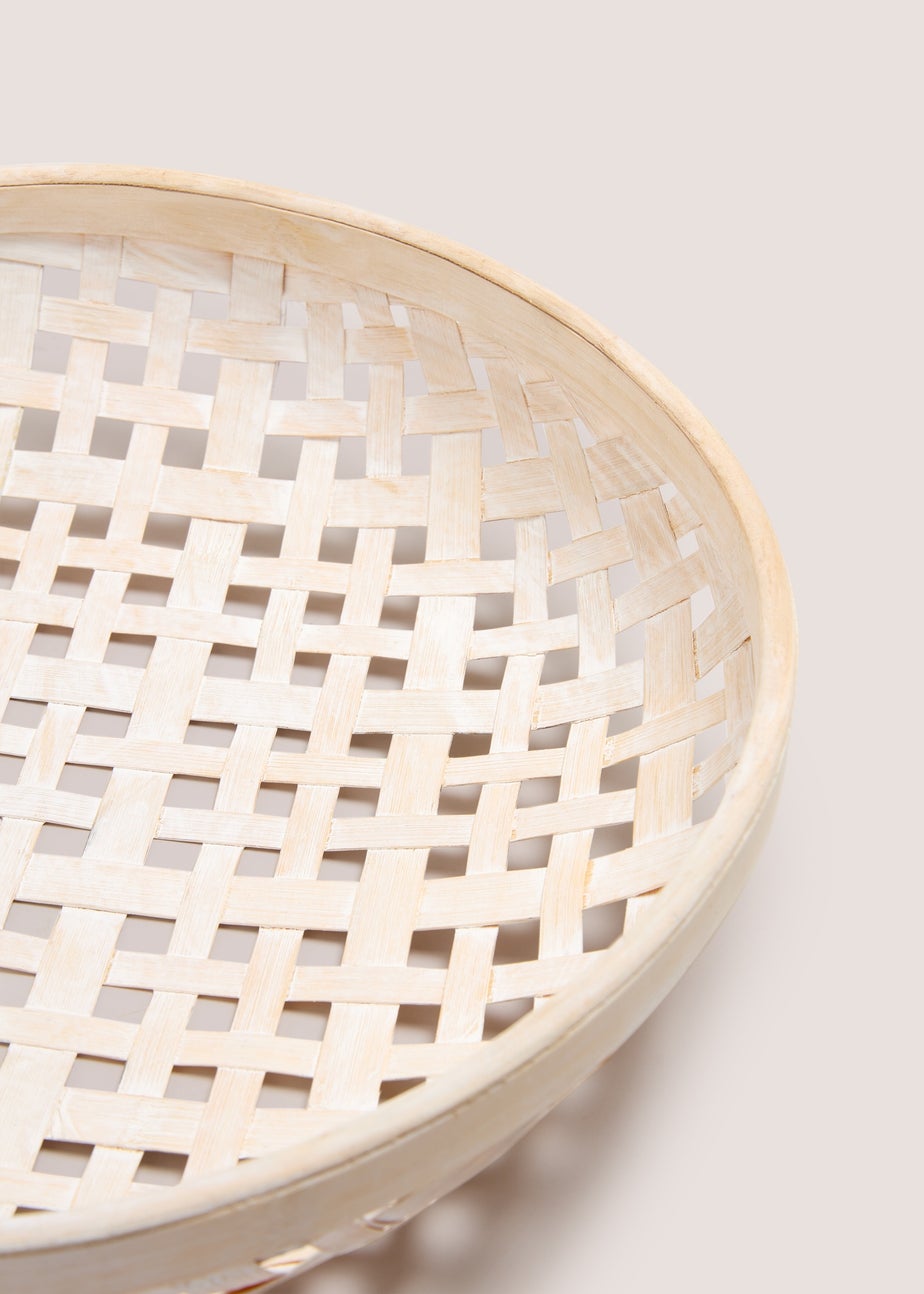 Natural Large Bamboo Tray