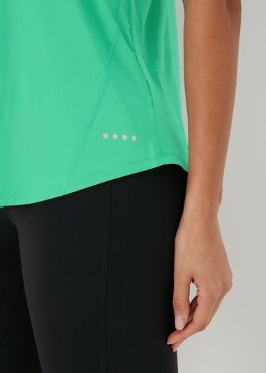 Souluxe Green Mesh Detail Vest