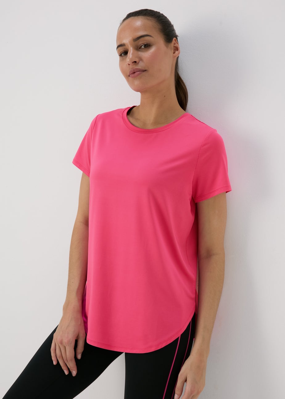 Souluxe Pink Longline T-Shirt