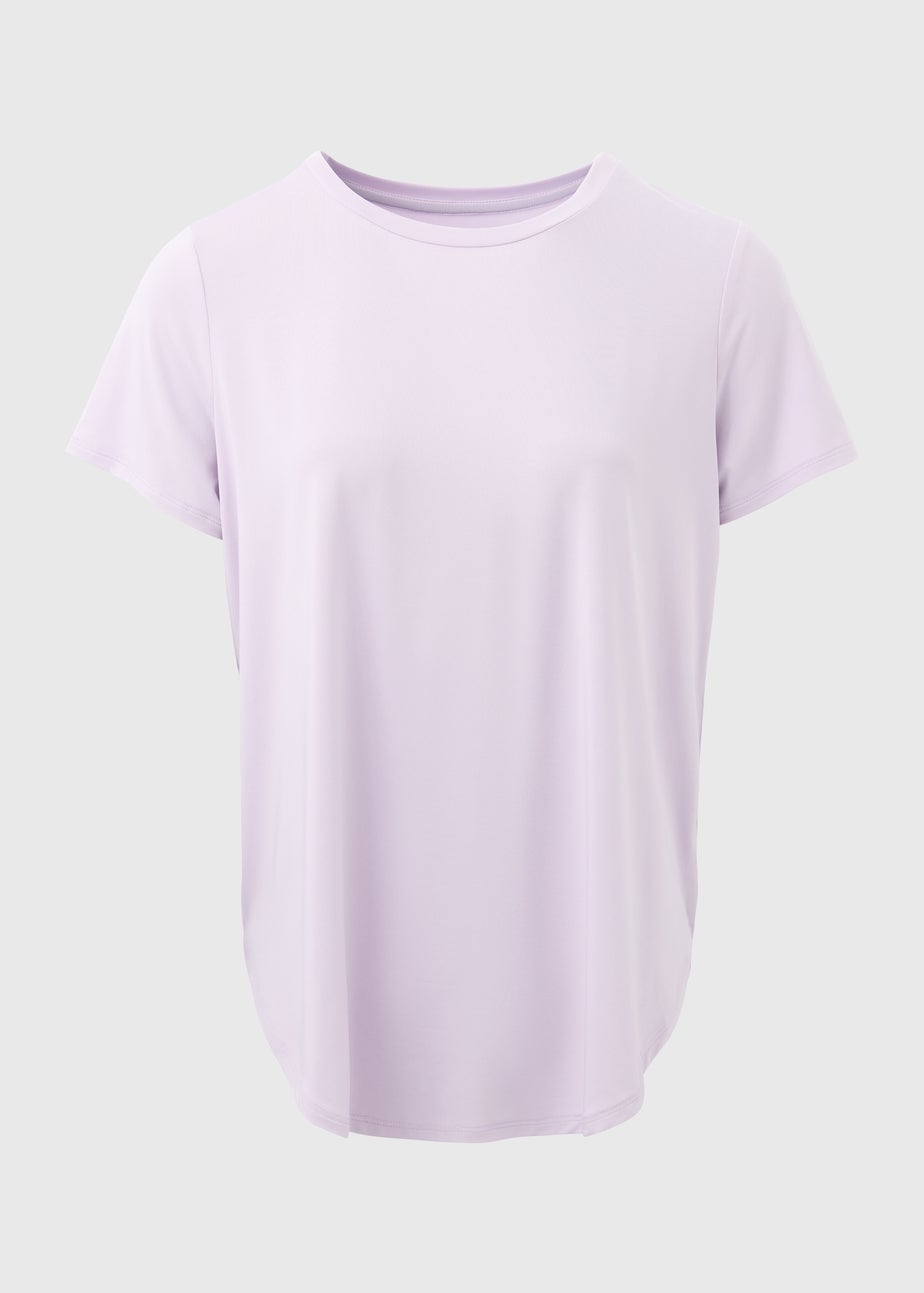 Souluxe Lilac Longline T-Shirt