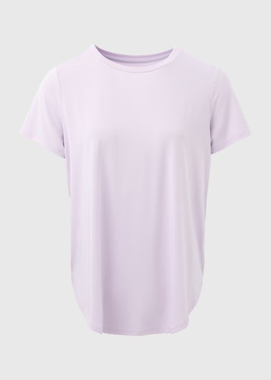 Souluxe Lilac Longline T-Shirt