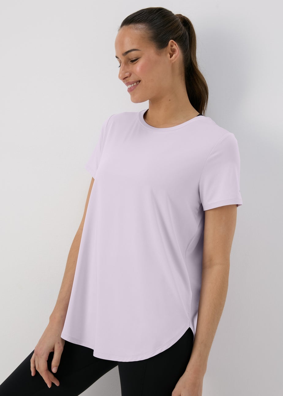 Souluxe Lilac Longline T-Shirt