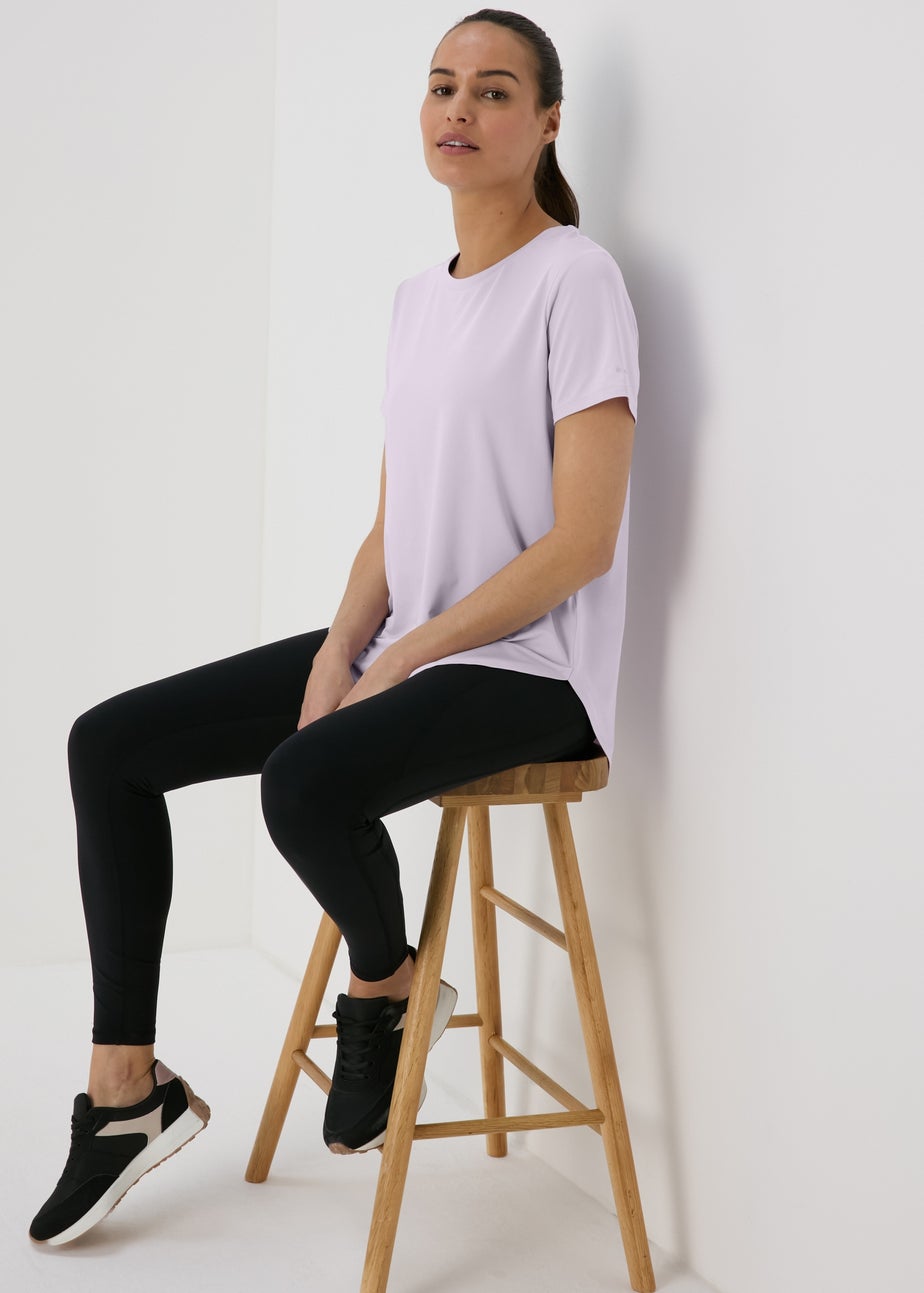 Souluxe Lilac Longline T-Shirt