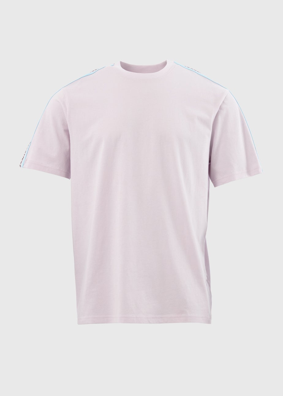 US Athletic Lilac Plain T-Shirt