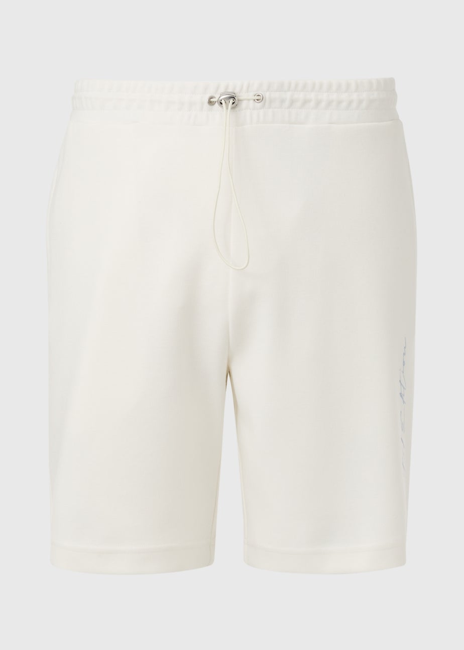 US Athletic Cream Jogger Shorts