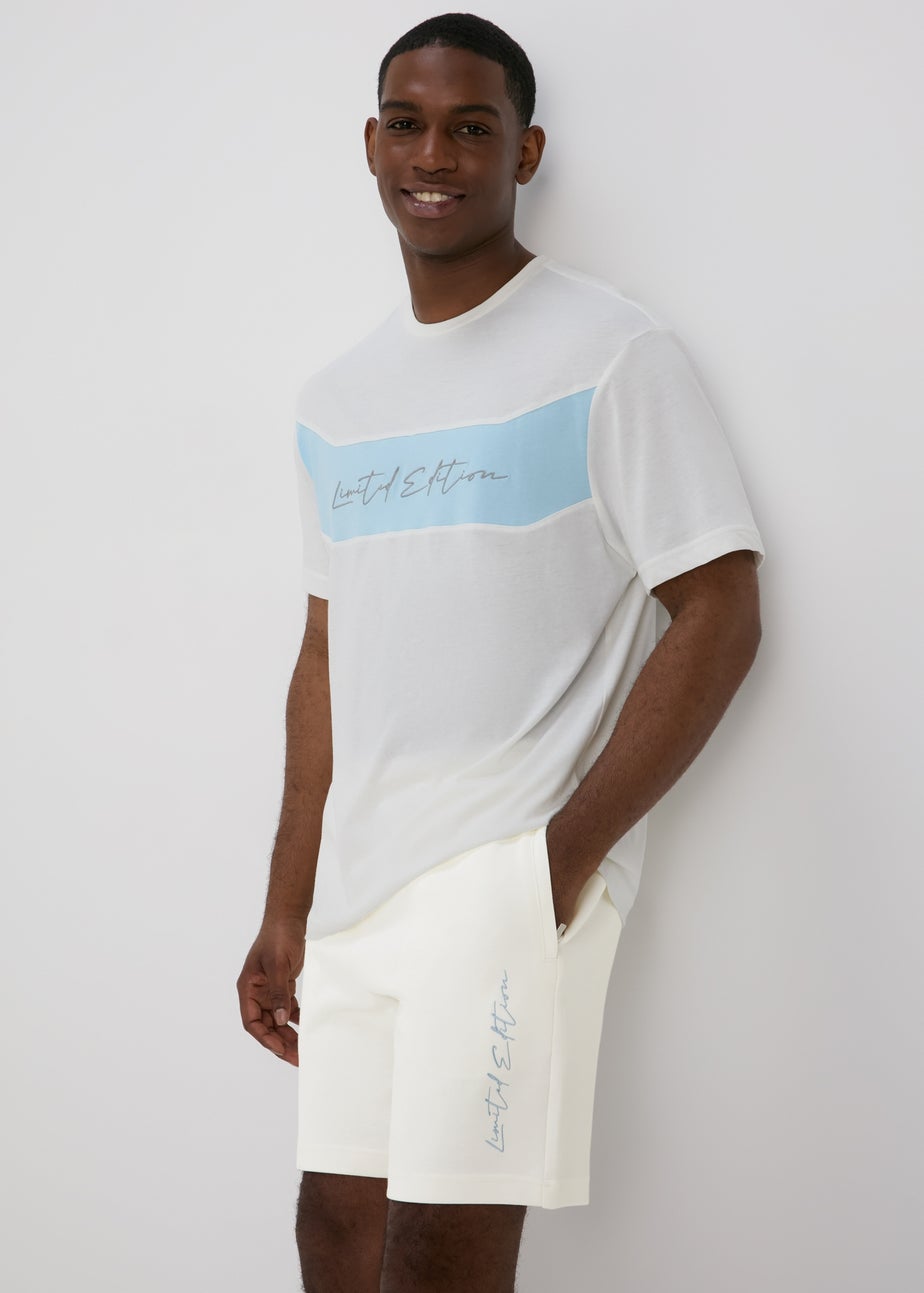 US Athletic Cream Jogger Shorts