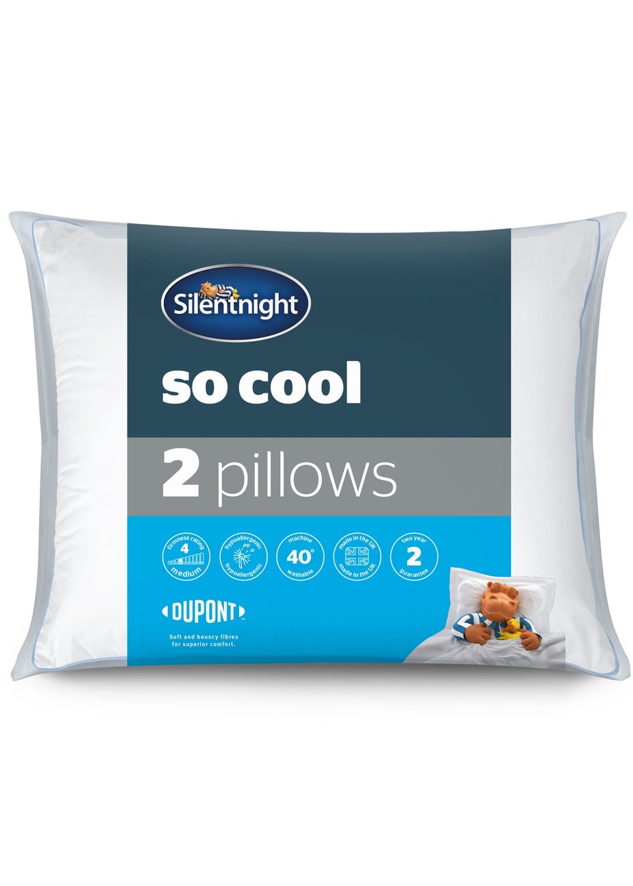 Silentnight White So Cool Pillow Pair