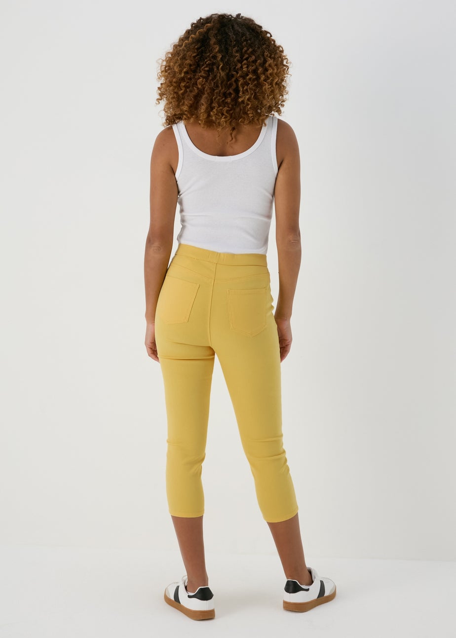 Lemon Rosie Crop Jeggings