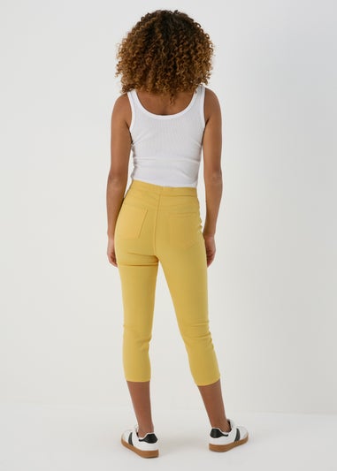 Lemon Rosie Crop Jeggings