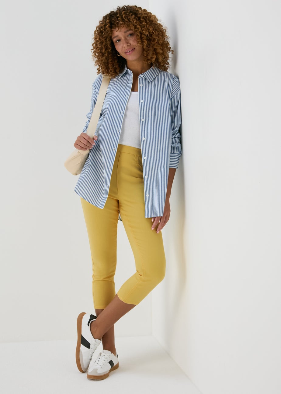 Lemon Rosie Crop Jeggings