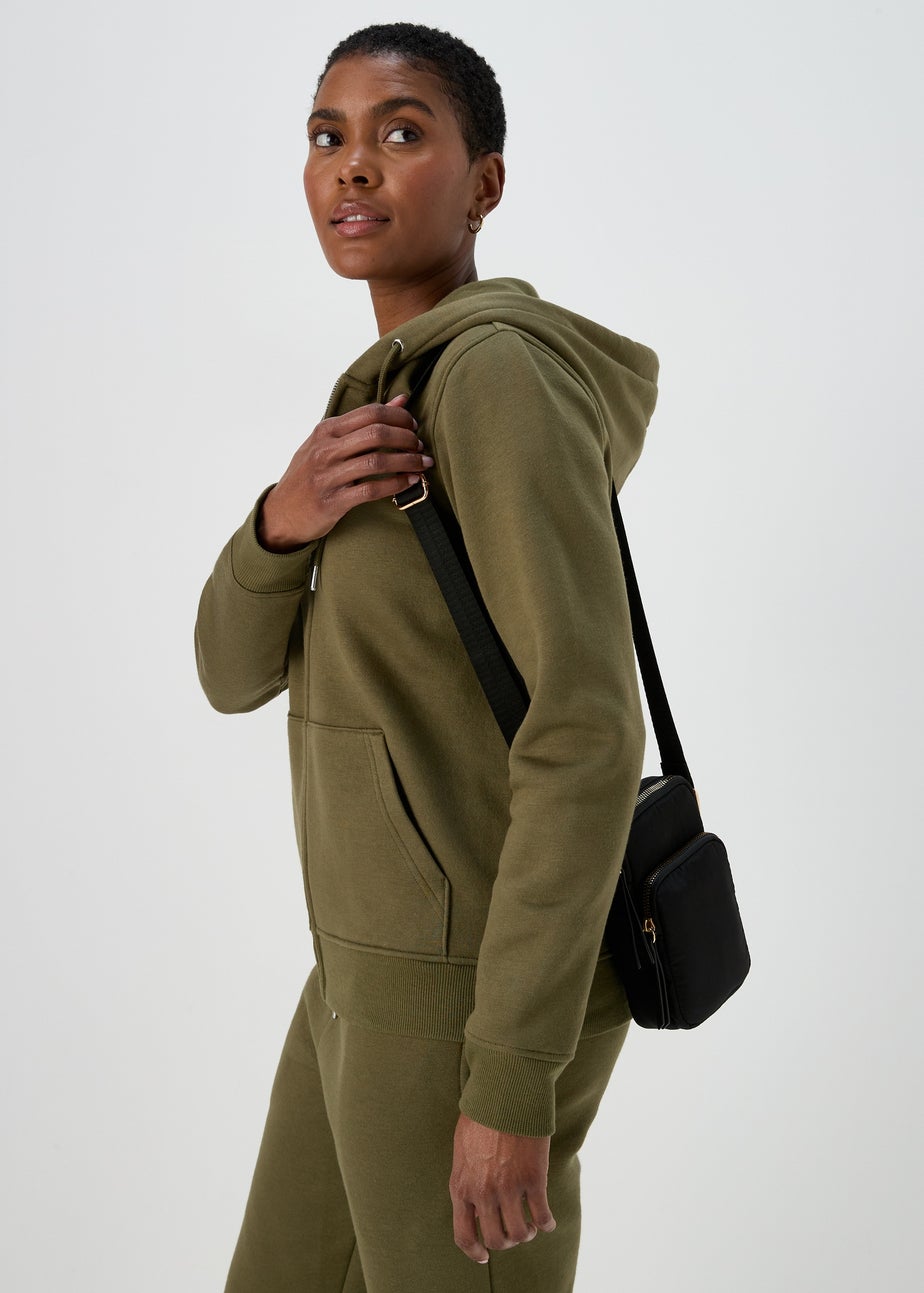 Black Nylon Phone Bag