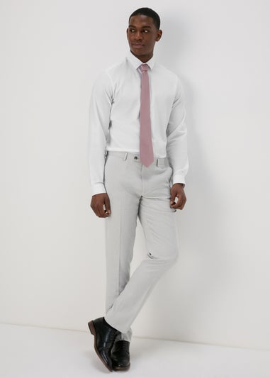 Taylor & Wright Grey Turner Slim Fit Trousers