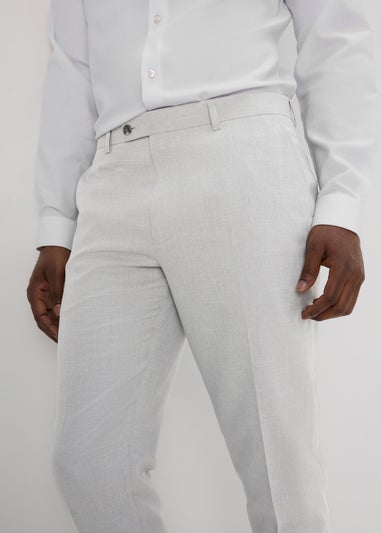 Taylor & Wright Grey Turner Slim Fit Trousers
