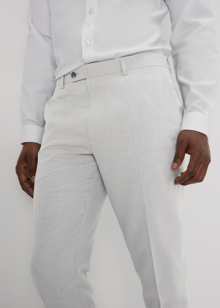 Taylor & Wright Grey Turner Slim Fit Trousers