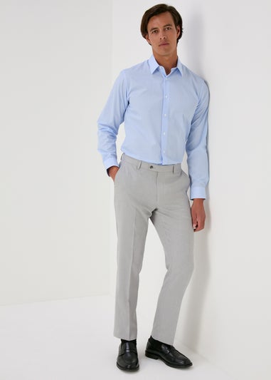 Taylor & Wright Grey Turner Tailored Fit Trousers