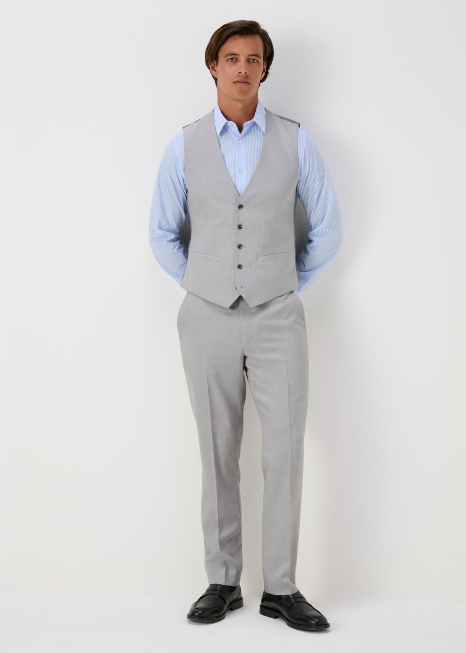 Taylor & Wright Grey Turner Tailored Fit Trousers