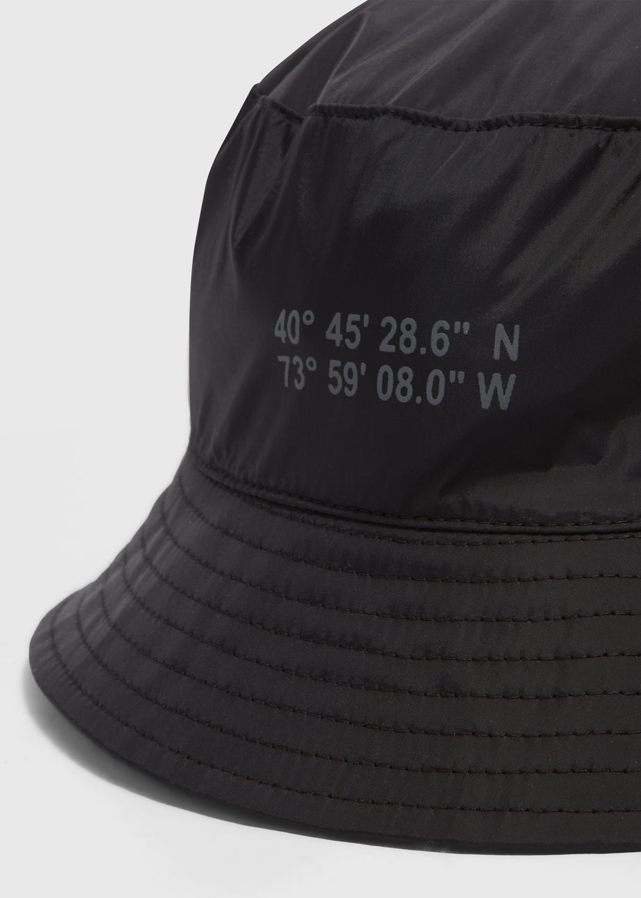 Black Bucket Hat