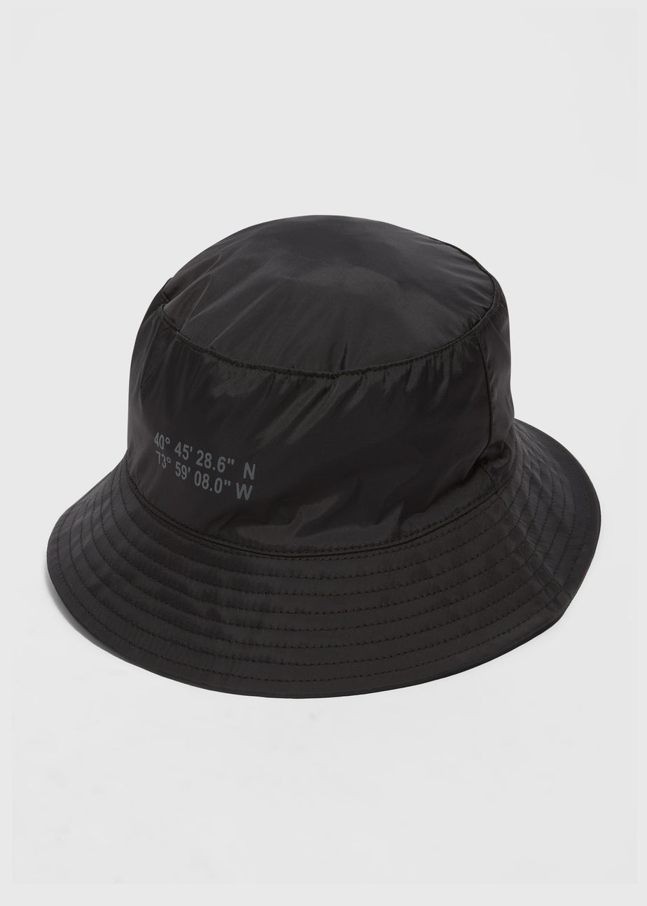 Black Bucket Hat