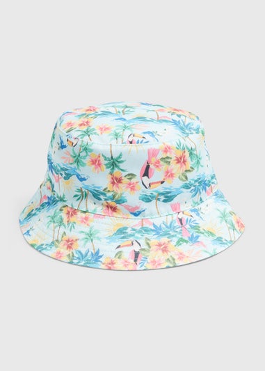 Multi Coloured Reversible Bucket Hat