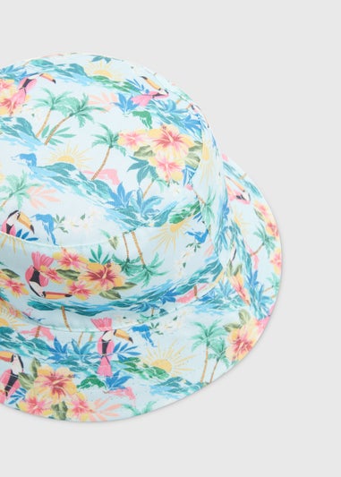 Multi Coloured Reversible Bucket Hat