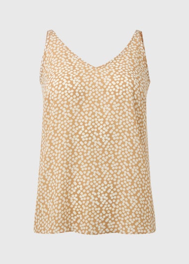 Et Vous Nude Spot Print Cami Top