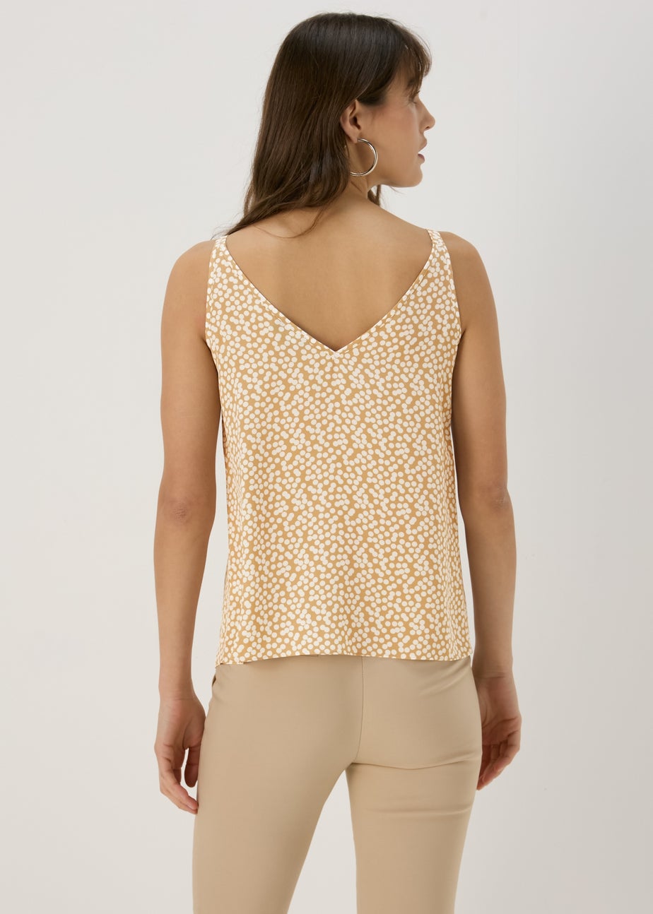 Et Vous Nude Spot Print Cami Top