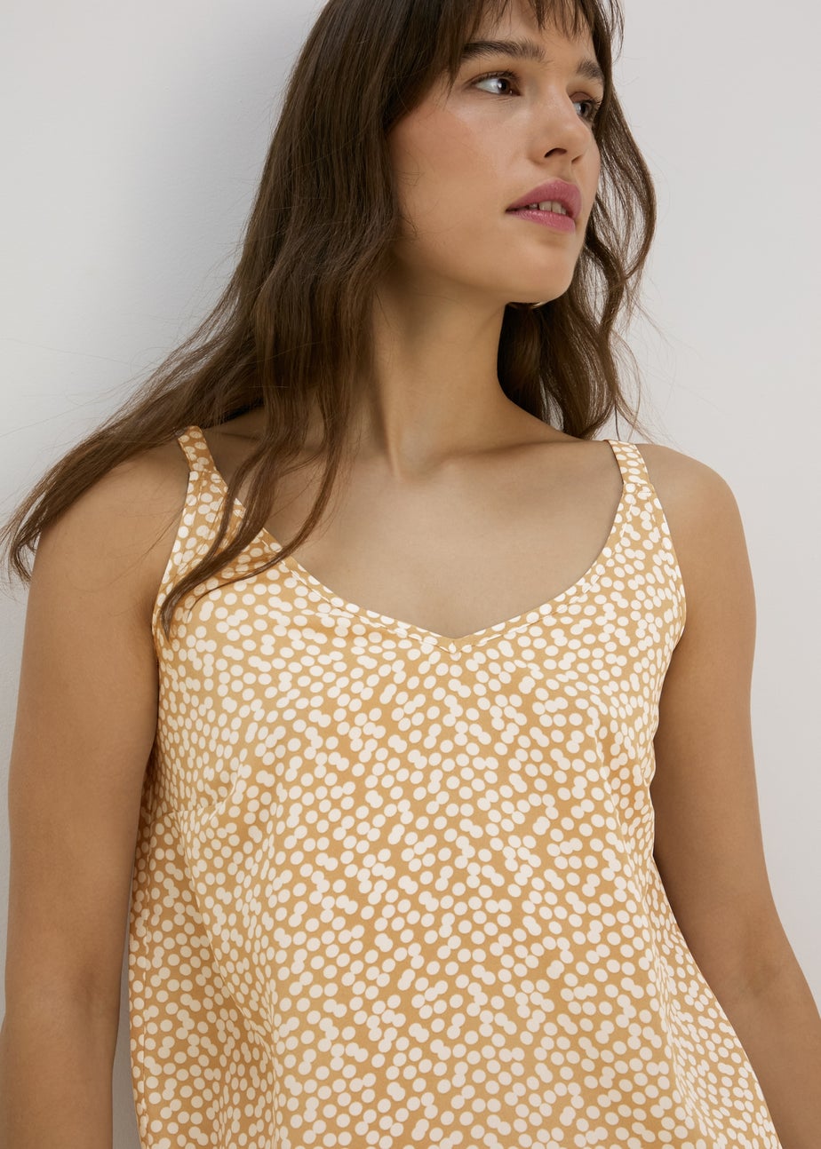 Et Vous Nude Spot Print Cami Top