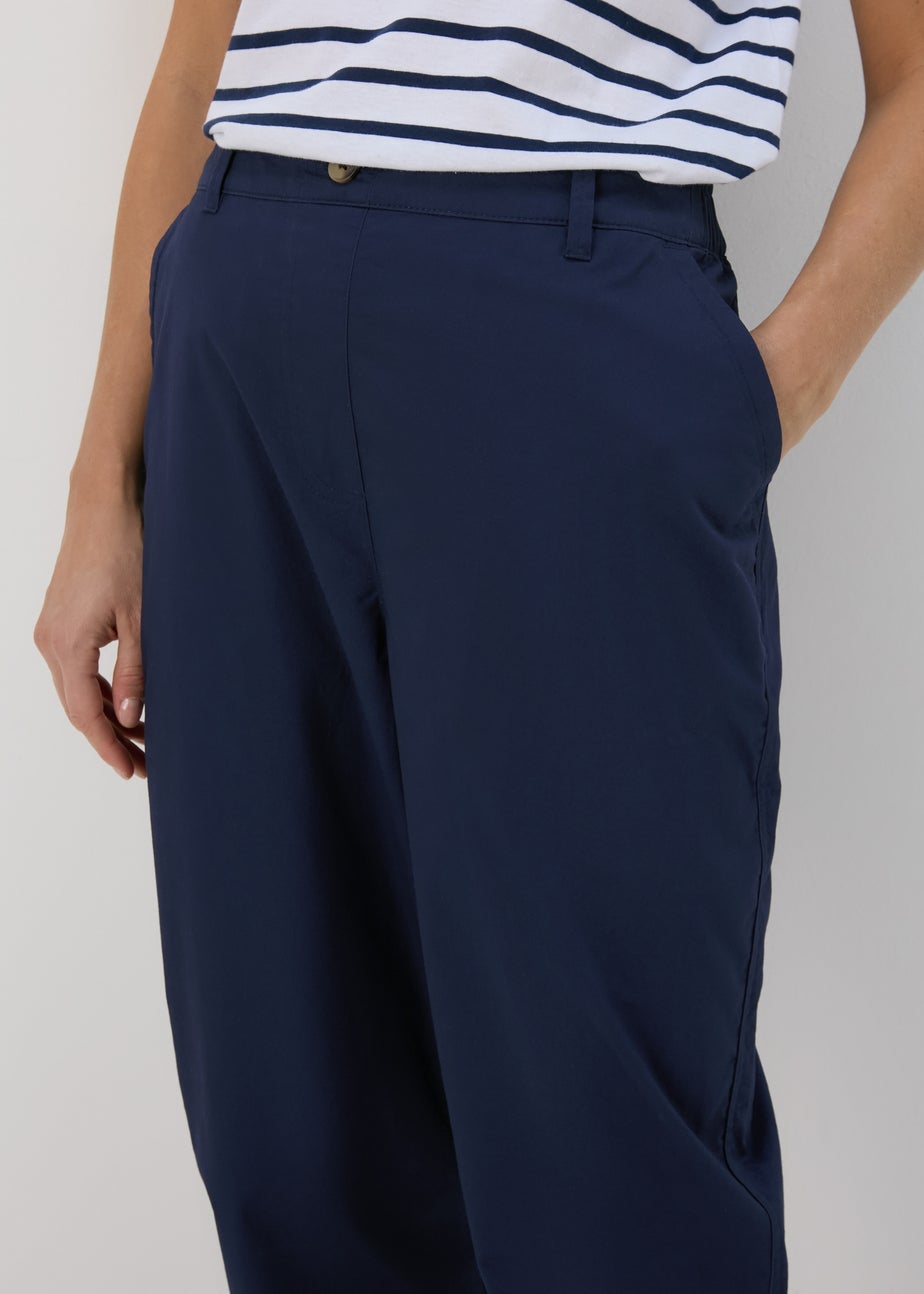 Navy Chino Trousers