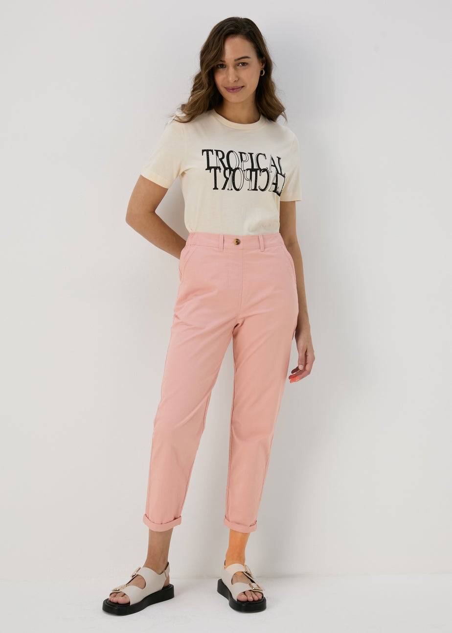 Pink Chino Trousers