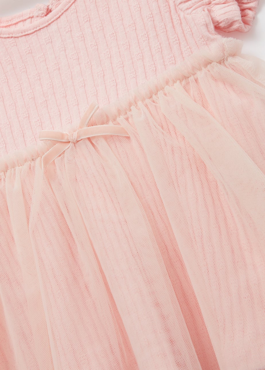 Baby Pink Tutu Dress (Newborn-18mths)
