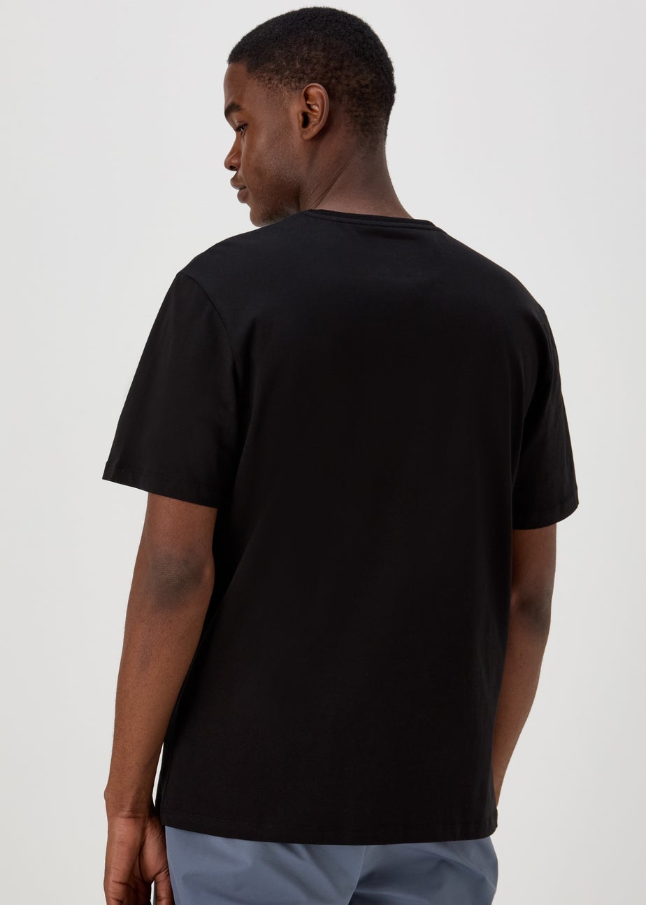 US Athletic Black Regret Eagle T-Shirt