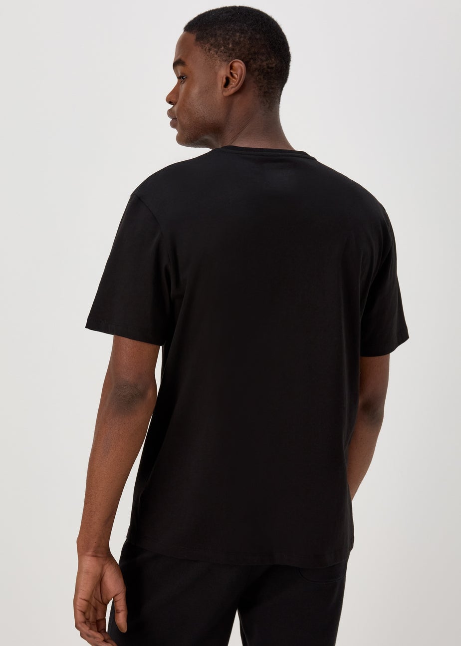 US Athletic Black Embrace The Chaos T-Shirt