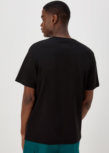 US Athletic Black Pure Spirit Graphic T-Shirt