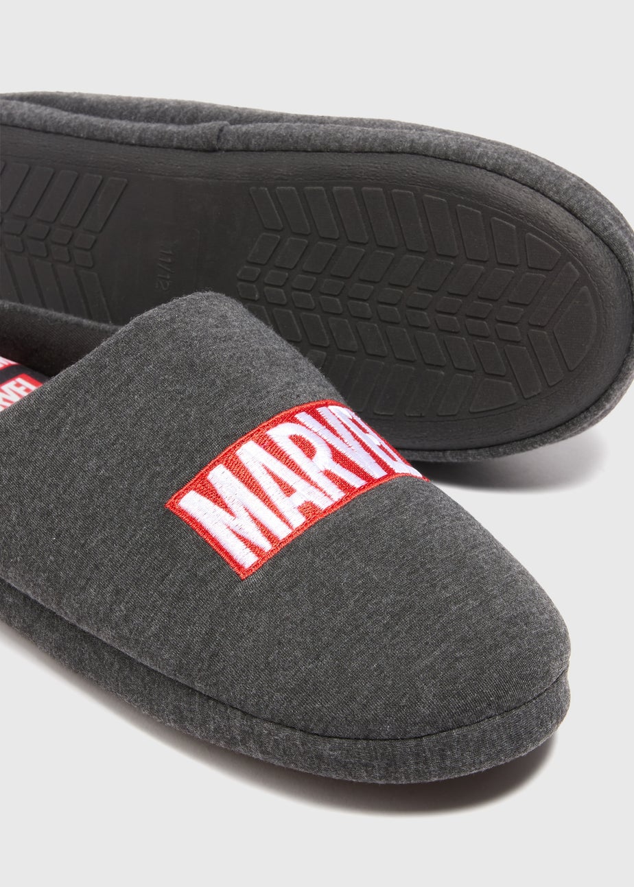 Marvel Grey Slippers