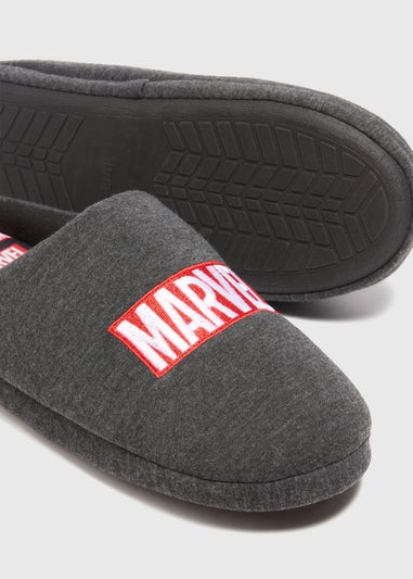 Marvel Grey Slippers