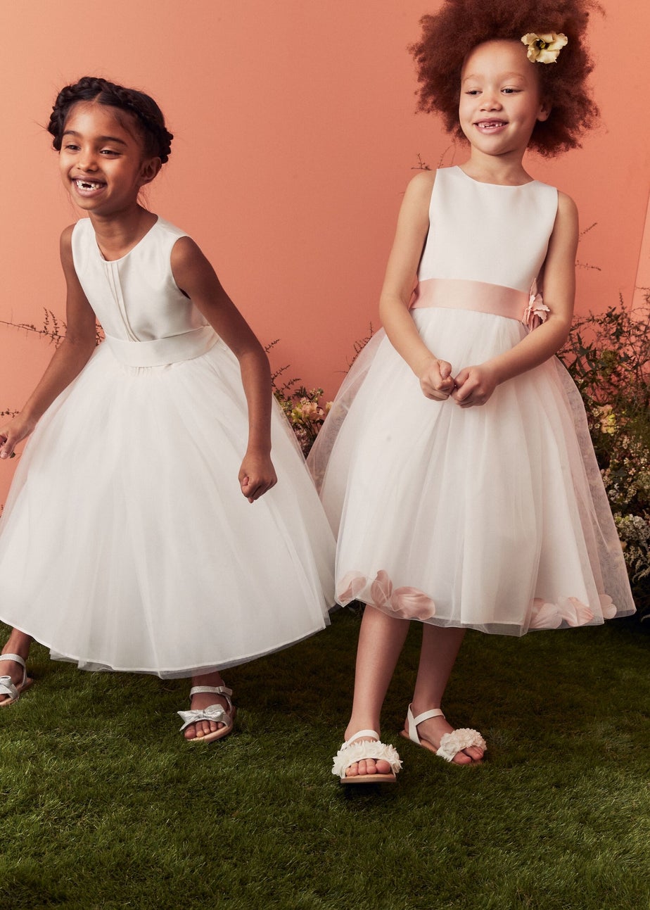 Girls Ivory Bridesmaid Dress (1-10yrs)