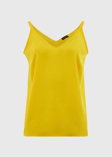 Et Vous Yellow Plain Cami Top