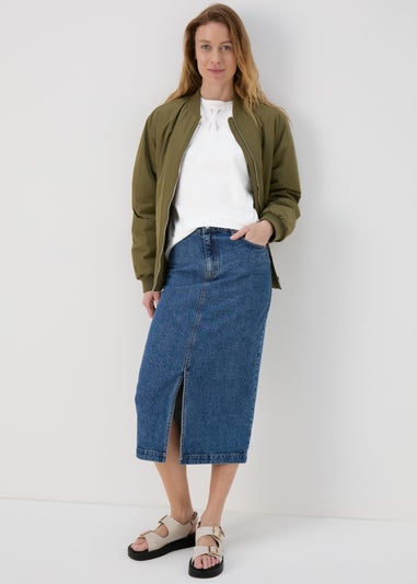 White Cutwork Design T-Shirt